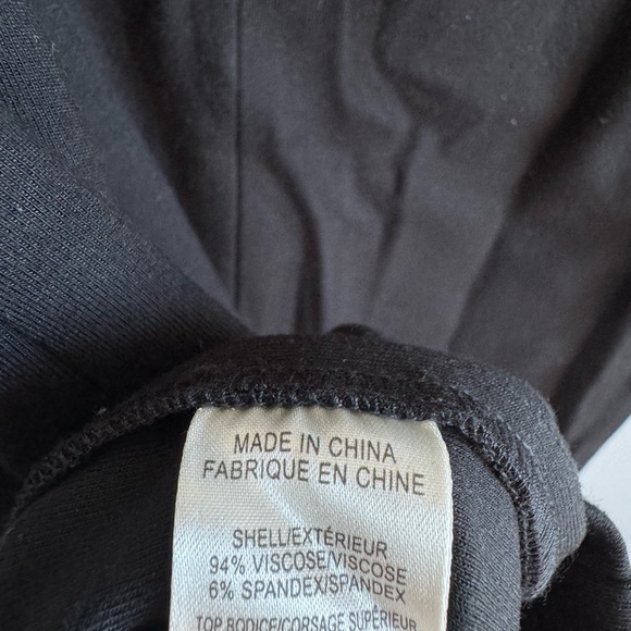 Theory Lamb Leather and Fabric Mini Dress - Picture 3 of 4